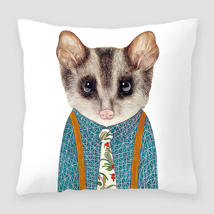Animal Velvet Cushion Covers – 12 different designs 🦁🐰🦝
