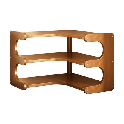 Desktop Storage Rack 3 Layer Corner Organiser Shelf