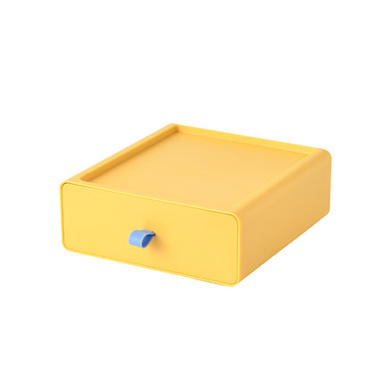 Stackable Storage Drawer Boxes Desk Makeup Organiser Set