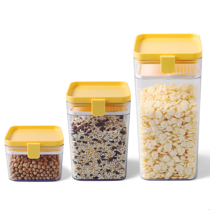 Airtight Kitchen Storage Jar - Food Container 500ml 1000ml 1600ml