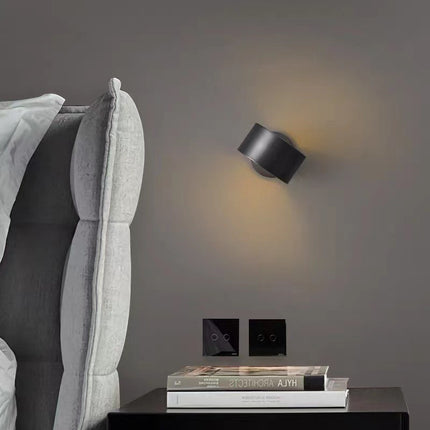 Luxury Copper Wall Lamp – Gold & Black Modern Lighting | Ikeame