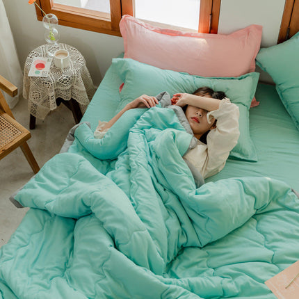 Japanese washed cotton summer cool quilt – Trendy & Practical for Daily Living