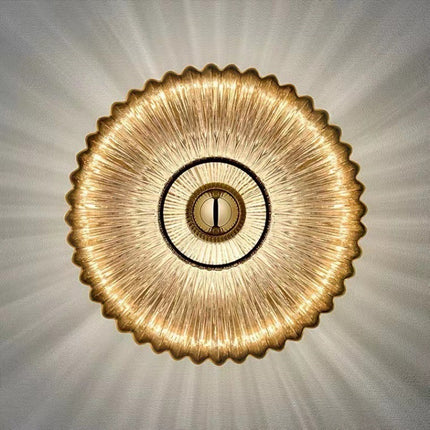 French-Style Bauhaus Glass Wall Lamp – Nordic Iron & Glass Wall Light