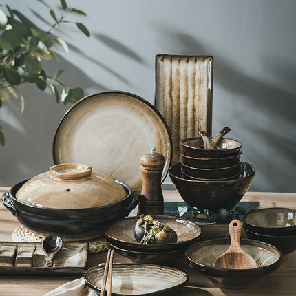 Household Purple Sand Kiln Turned Into Dishes Set