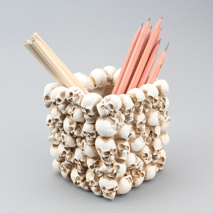 Skull Squad Pen Holder – Small, Bold & Unapologetic 💀✨