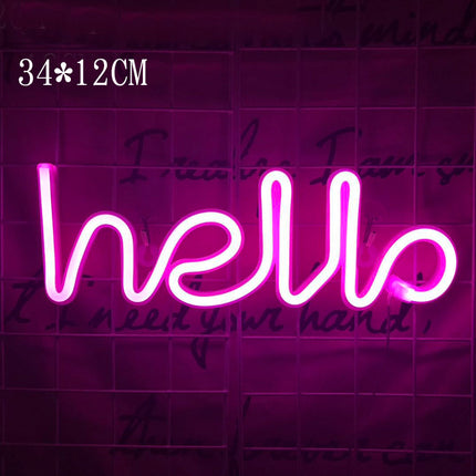 Neon LED Wall Lights | Aesthetic Room Décor (42 Styles)