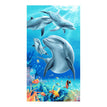 Four dolphins