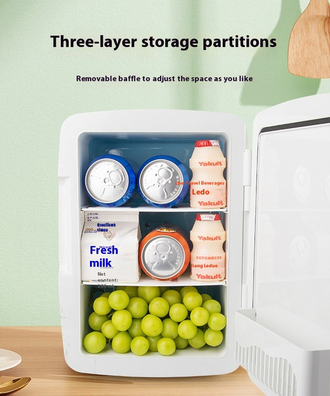 15L Car Refrigerator Digital Display For Dormitory Single Household Refrigerator Mini Refrigeration