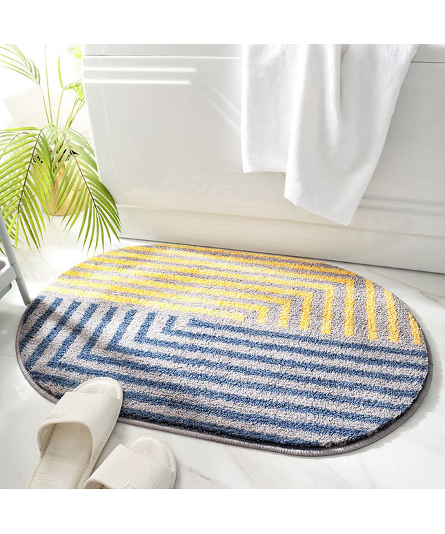 Plush padded absorbent foot pad