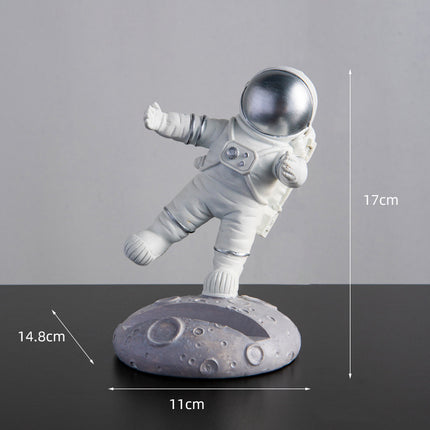Astronaut Pen Holder with Phone Stand – Fun Desk Organiser