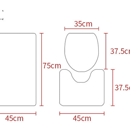 3D Digital Printing Waterproof Polyester Bathroom Shower Curtain Set