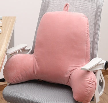 Ergonomic Back Cushion with Armrests | Memory Cotton Support Pillow