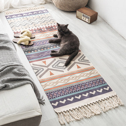 Handwoven Boho-Style Rug - 3 Designs