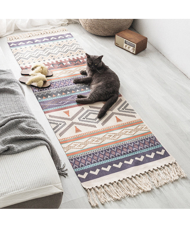 Handwoven Boho-Style Rug - 3 Designs