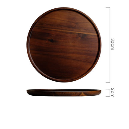 Wooden Japanese Plates – Elegant, Handcrafted & Versatile | Ikeame