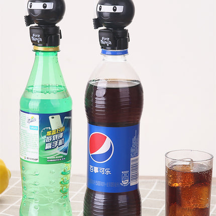 Fizz Ninja Carbonated Drink Saver | Leak-Proof Fizzy Bottle Lid