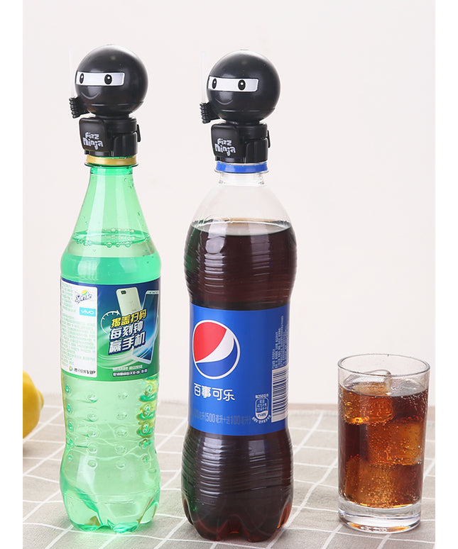 Fizz Ninja Carbonated Drink Saver | Leak-Proof Fizzy Bottle Lid