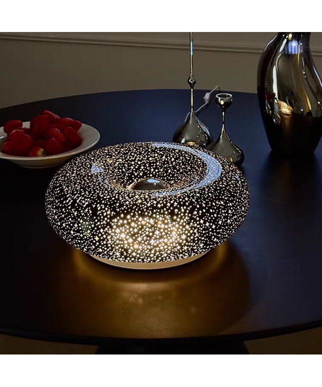 Donut Starry Sky Night Lamp – Quirky Creative Home Lighting | Ikeame