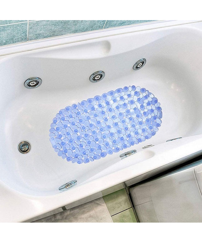 Thickened Pebble-Texture PVC Bath & Shower Mat