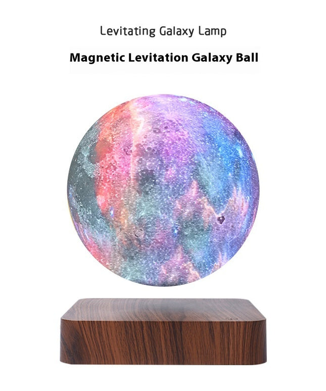 Magnetic Suspension Galaxy Ball Romantic Atmosphere Small Night Lamp