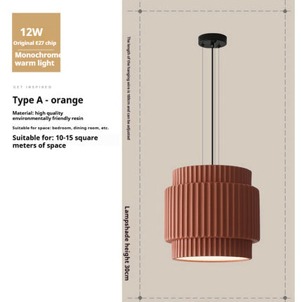 Nordic Style Ceiling Light – Pendant & Flush Mount | 4 Colours