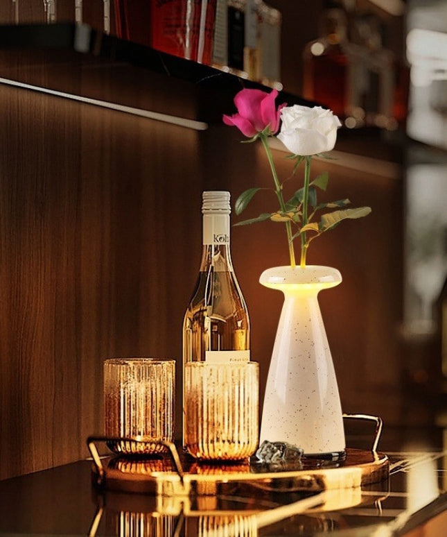 Vase Touch Table Lamp – Decorative Flower Arrangement Light | Ikeame