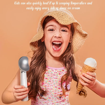 Heated Ice Cream Scoop | Rechargeable Constant Temperature Scoop