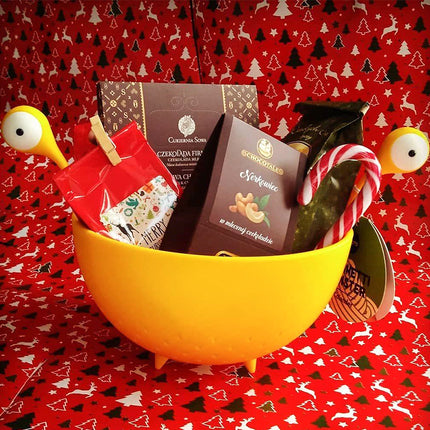 Big Eyes Fruit Basket & Colander | Cute Kitchen Drain Basket