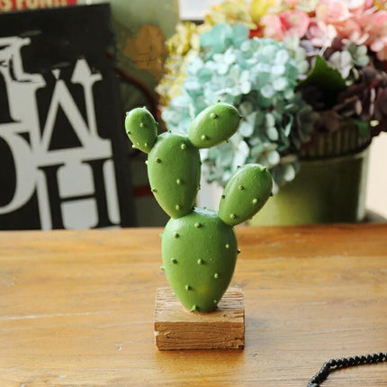 Nordic Cactus Ornament | Resin Home Décor Figurine