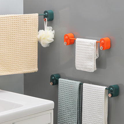 Perforation-Free Towel Rack | Adhesive Wall Mounted Towel Holder