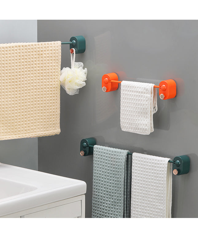 Perforation-Free Towel Rack | Adhesive Wall Mounted Towel Holder