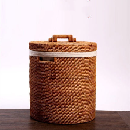 Vietnamese Rattan Woven Laundry & Storage Basket