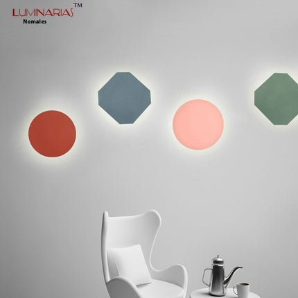 Geometric Wall Lamp – Colourful Decorative Lighting | Ikeame