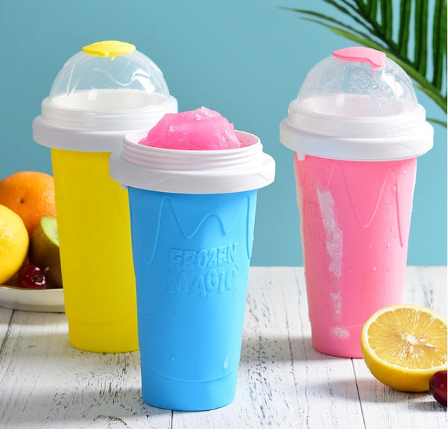 Instant Slushy Maker Cup | DIY Smoothie Ice Cup