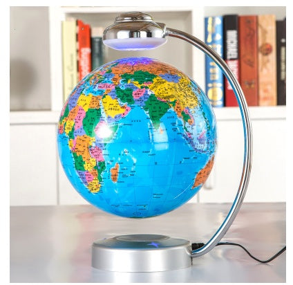 🌍 Magnetic Levitation Globe – The Art of Defying Gravity