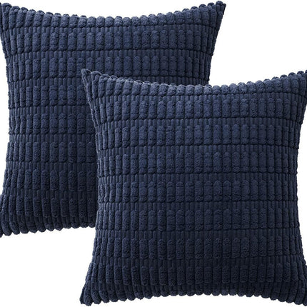 Colourful Wheat-Ear Corduroy Cushions – Soft & Stylish 45x45 cm
