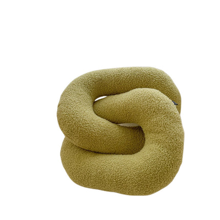Sculptural Knot Cushion | Wavy & Twist Sofa Pillow