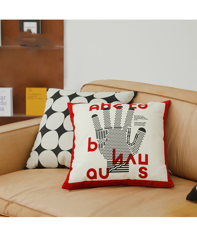 Bauhaus Art Cushion with Cover & Core – 45x45cm