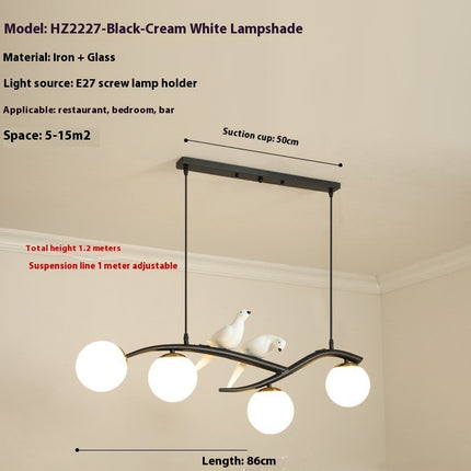 Restaurant Chandelier Nordic Creative Simple Modern