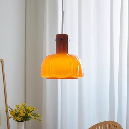 Medieval Glass Bud Dining Room Chandelier