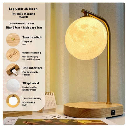 3D Printed Lunar Light LED Headboard
