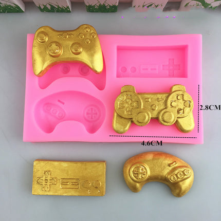 Game Controller Baking Mould 🎮 – 4 Designs, Silicone