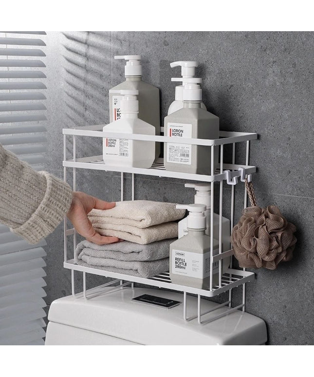 Punch-free Toilet Rack Bathroom Sundries Storage