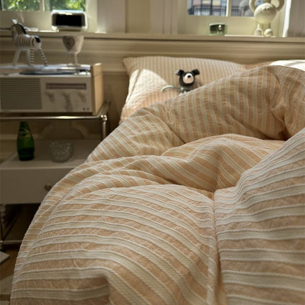 Striped Bedding Set | Soft Tencel Duvet Cover
