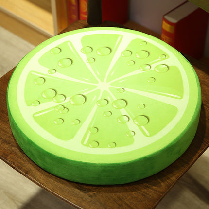 Fruit Slice Cushion Round | Colourful Foam Cushion