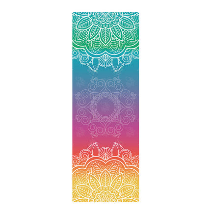 Printed Yoga Towel – Colourful Microfibre Towel | Ikeame