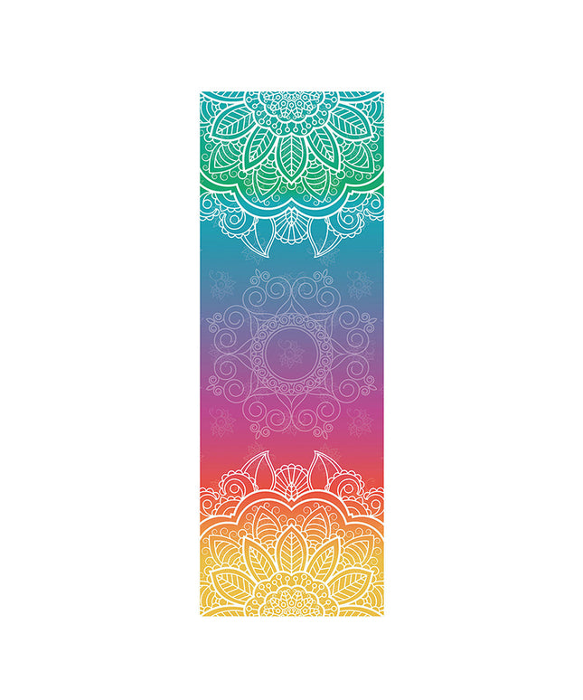 Printed Yoga Towel – Colourful Microfibre Towel | Ikeame