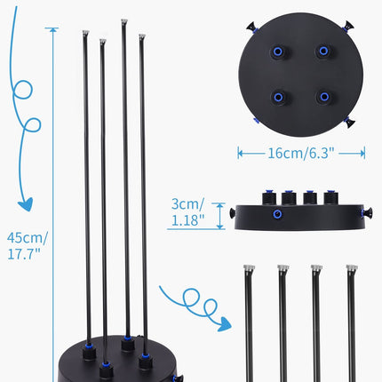 New Outdoor Beach Garden Stand Misting Cooling System