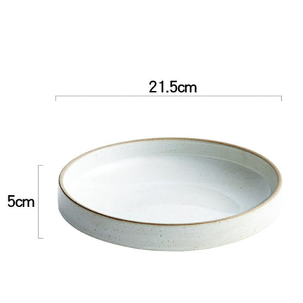 Stoneware Sesame Creative Retro Dinner Plate