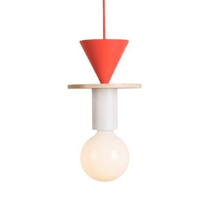 Modern Art Geometric Pendant LED Lights – 8 Designs, Warm or White Light